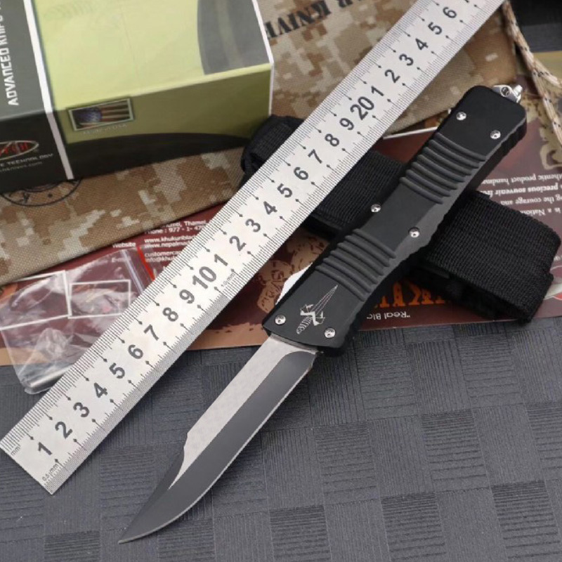 Automatic Microtech troodon knife double action Tactical knives pocket knife aluminum auto EDC tools
Automatic Microtech troodon knife double action Tactical knives pocket knife aluminum auto EDC tools