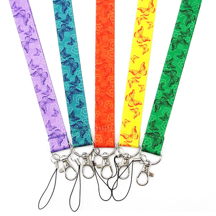 Butterfly Lanyard for Keys Neck Strap Bags Cameras ID Card Badge Holder Mobile Phone Straps Keychain Hang Rope Ribbon Lanyards
Butterfly Lanyard for Keys Neck Strap Bags Cameras ID Card Badge Holder Mobile Phone Straps Keychain Hang Rope Ribbon Lanyards