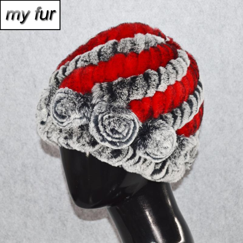 2020 New Winter Women Flower Striped Natural Real Fur Hat Lady Warm Knit Genuine Rex Fur Cap Outdoor Beanies Hats, Color 1
2020 New Winter Women Flower Striped Natural Real Fur Hat Lady Warm Knit Genuine Rex Fur Cap Outdoor Beanies Hats, Color 1
