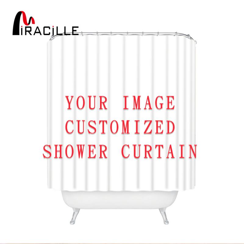 Miracille Customized Shower Curtains Bath Decor Curtain Funny Image Waterproof Polyester Fabric Bathroom Blinds with 12 Hooks
Miracille Customized Shower Curtains Bath Decor Curtain Funny Image Waterproof Polyester Fabric Bathroom Blinds with 12 Hooks