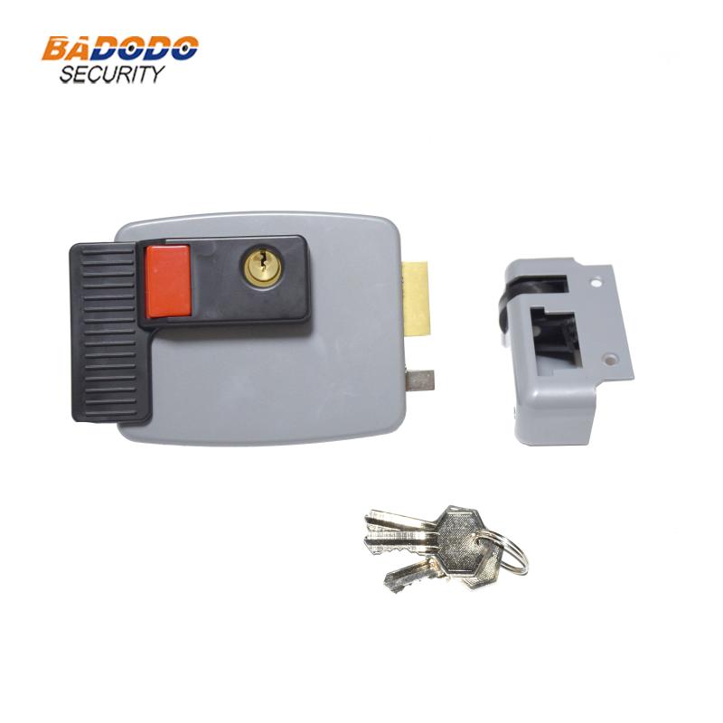 DC12V Electric lock stainless material with brass cylinder 5 mechanical key for metal wooden door access control
DC12V Electric lock stainless material with brass cylinder 5 mechanical key for metal wooden door access control