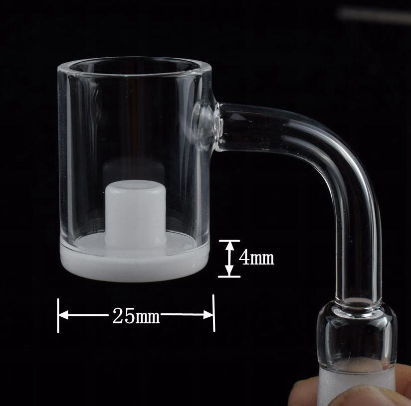 Hot Selling 4mm Opaque Bottom Core Reactor Gavel Quartz Banger Nail 10mm 14mm 18mm Male Female Quartz Nail For Glass Water Pipe
Hot Selling 4mm Opaque Bottom Core Reactor Gavel Quartz Banger Nail 10mm 14mm 18mm Male Female Quartz Nail For Glass Water Pipe