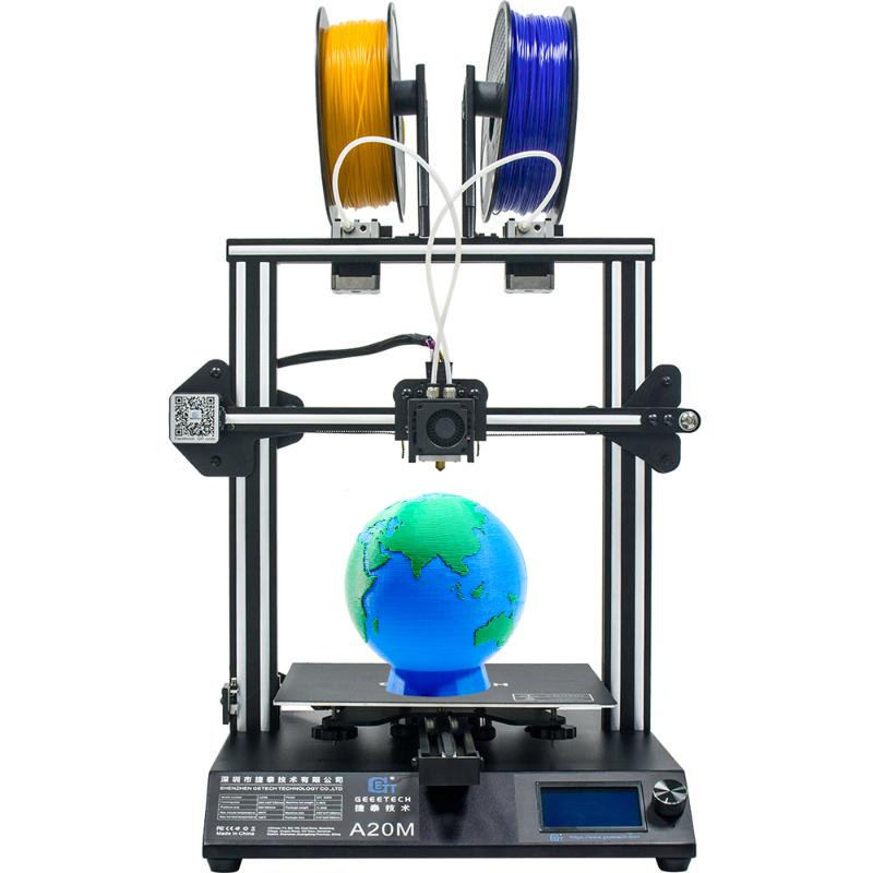 

Geeetech A10 / A10M /A30/A20/A20M 3d Printer Fast Assembly with Super Hotbed Filament Detector and Break-resuming Capability