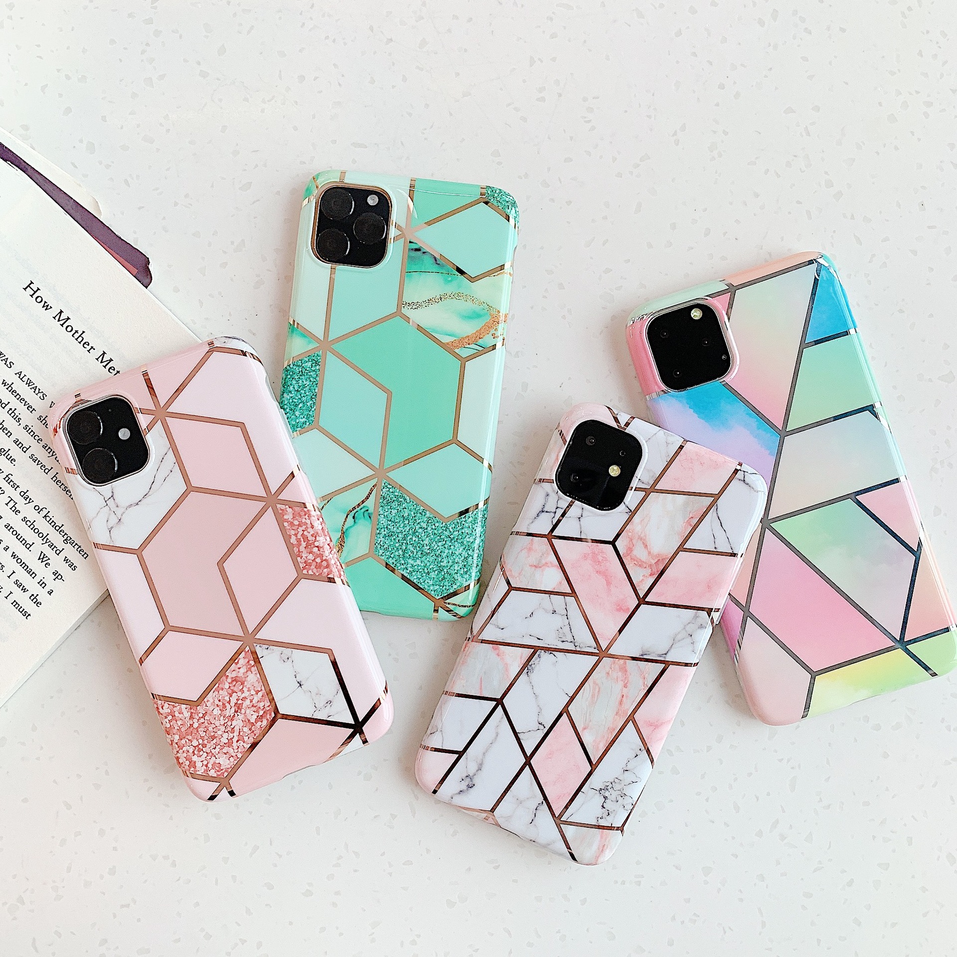 For Iphone 12 11 Pro Max 2020 Gradient Square Lattice Pattern Phone Case For IPhone X XS 7 8 Glossy Soft Silicone Case
For Iphone 12 11 Pro Max 2020 Gradient Square Lattice Pattern Phone Case For IPhone X XS 7 8 Glossy Soft Silicone Case