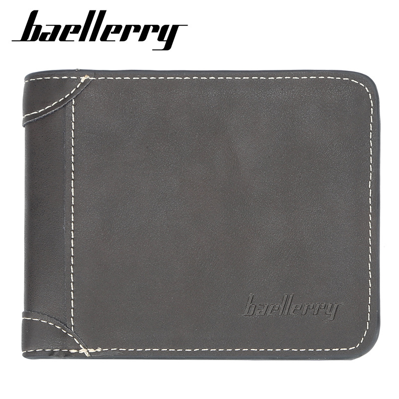 Wholesale Baellerry Men Wallets Purse Bifold Short Leather Men Small Zipper Wallet Card Holder Coin Money Purse 100PCS/lot, Beige
Wholesale Baellerry Men Wallets Purse Bifold Short Leather Men Small Zipper Wallet Card Holder Coin Money Purse 100PCS/lot, Beige