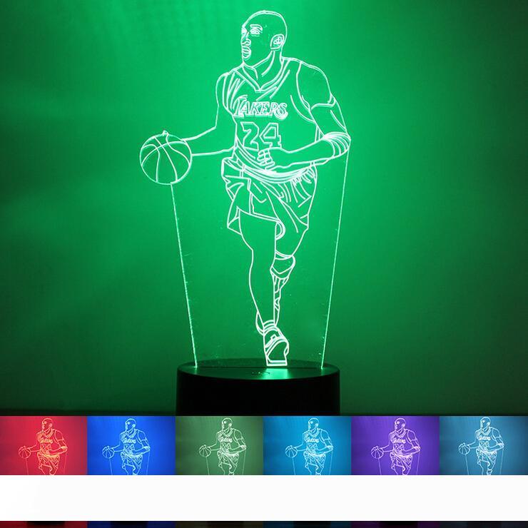 Night Light LED Lamp Basket Ball 3D Visual Illusion Light Transparent Acrylic 7 Color Changing Touch Kids Gift Lava Table Night Lamp
Night Light LED Lamp Basket Ball 3D Visual Illusion Light Transparent Acrylic 7 Color Changing Touch Kids Gift Lava Table Night Lamp
