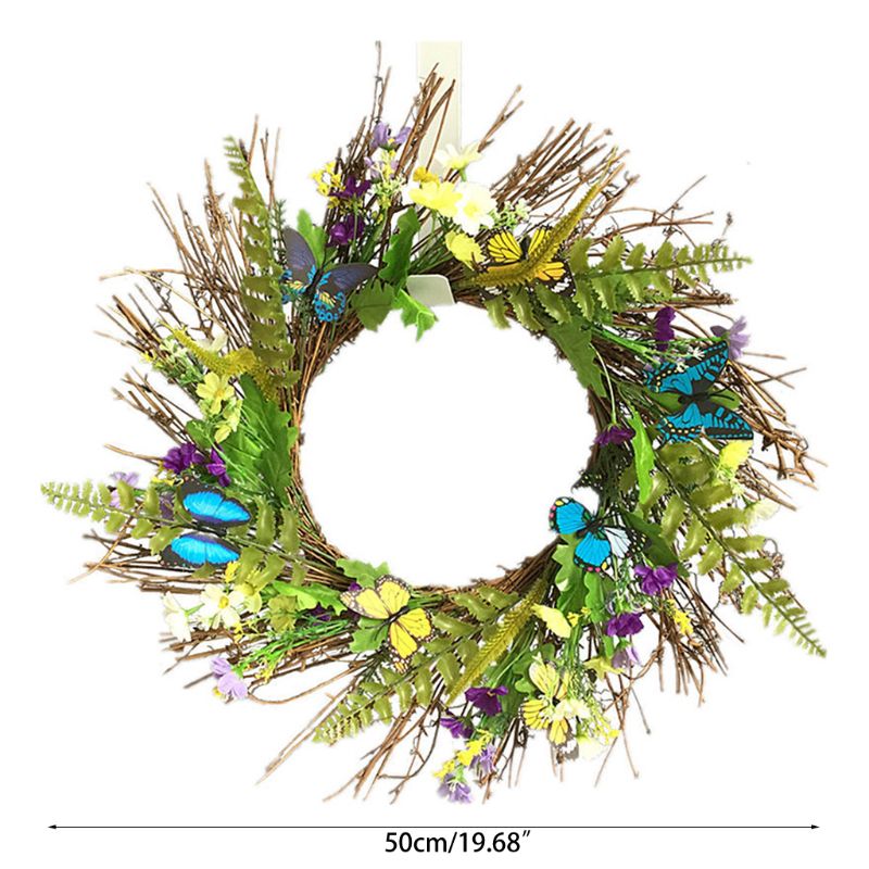 2020 New Artificial Flowers Butterfly Wreath Spring Wreath Outdoor for Front Door, 8yy603886
2020 New Artificial Flowers Butterfly Wreath Spring Wreath Outdoor for Front Door, 8yy603886