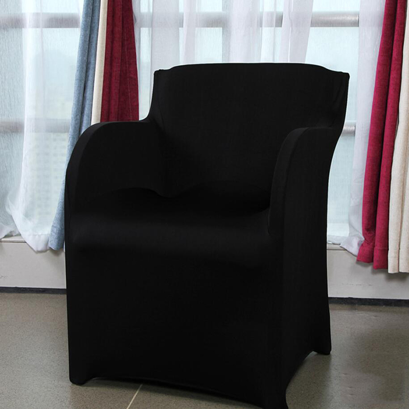 Stretch Arm Chair Covers Spandex Armchair Cover Wedding Party Chair Cover Slipcovers for Armchairs Housse De Chaise Mariage Y200104 - view 7