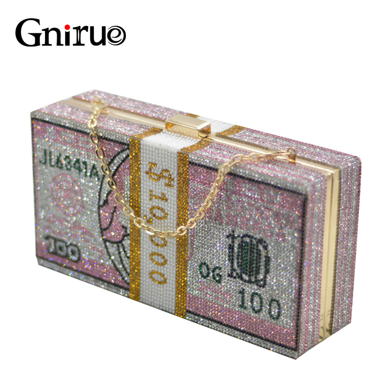 New Style Full Diamond Small Square Bag Dollar Dinner Bag Diamond-studded European And American Fashion Dollar Rhinestone Ba, Green
New Style Full Diamond Small Square Bag Dollar Dinner Bag Diamond-studded European And American Fashion Dollar Rhinestone Ba, Green