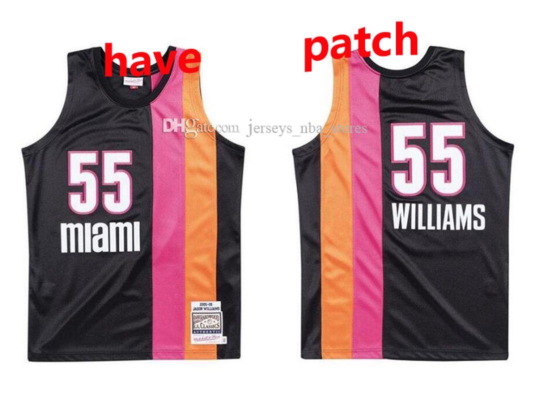 Men's basketball Miami Heat 55 Jason Williams Mitchell & Ness 2005-06 Hardwoods Classics Authentic Jersey 01, Color1
Men's basketball Miami Heat 55 Jason Williams Mitchell & Ness 2005-06 Hardwoods Classics Authentic Jersey 01, Color1