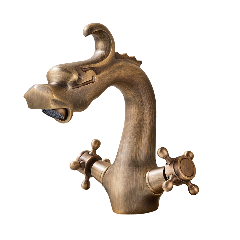 Chinese Dragon Basin Faucet Bathroom Vessel Sink Mixer Tap Deck Mounted Dual Crystal Handle Hot Cold Water Mixers
Chinese Dragon Basin Faucet Bathroom Vessel Sink Mixer Tap Deck Mounted Dual Crystal Handle Hot Cold Water Mixers