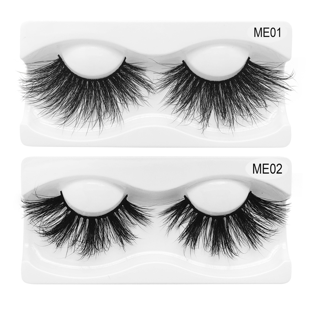 20 Styles 25 Mm 5D Mink Eyelashes Dramatic Long Mink Lashes Makeup Full Strip Lashes 25mm False Eyelashes 3D Mink Eyelashes Reusable Pestanas De Vison