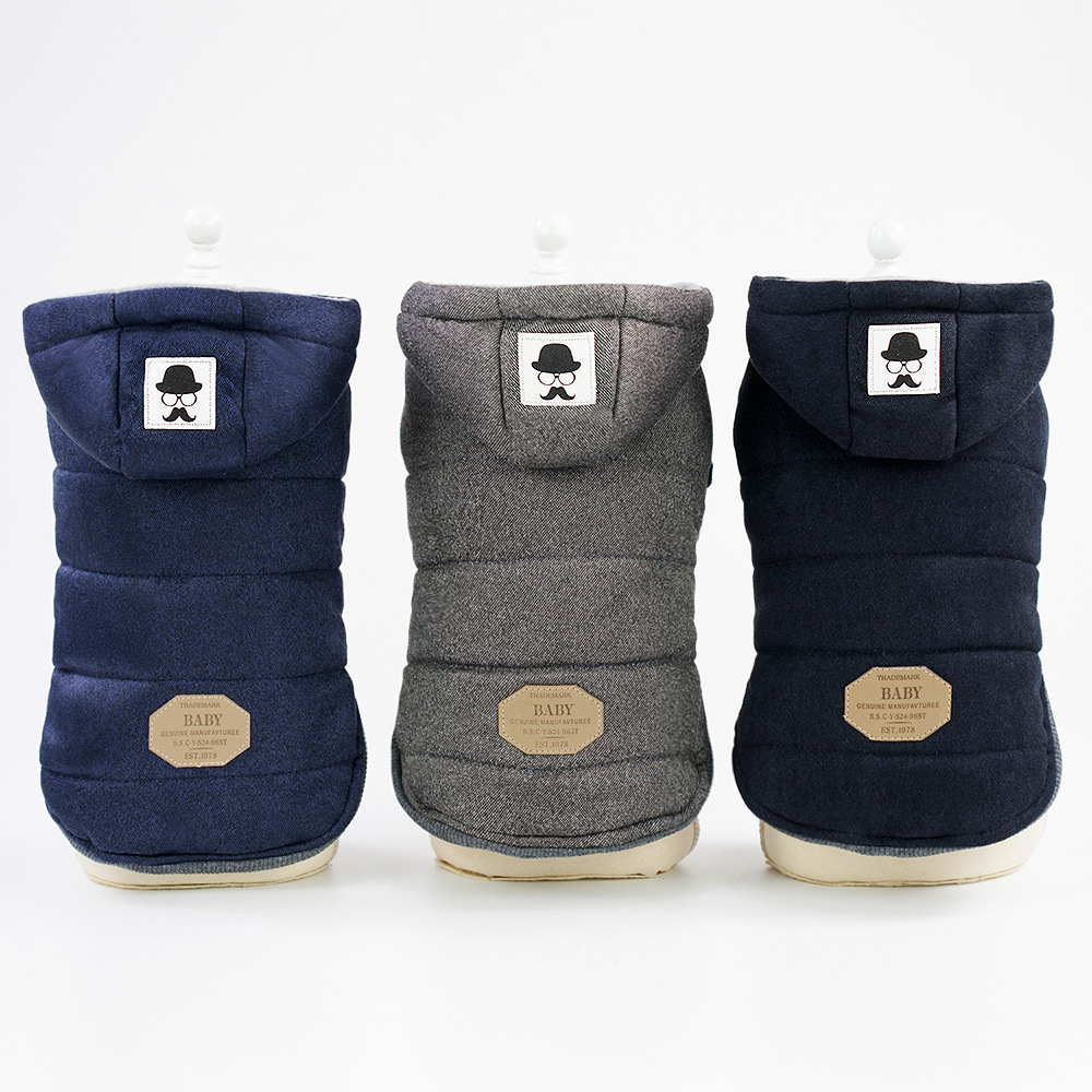 Fall/Winter Hot-Selling Pet Clothes Dog Moustache Two-Leg Cotton-Padded Clothes Small and Medium Dogs Clothing, Beard two-leg cotton-padded coat-purplis
Fall/Winter Hot-Selling Pet Clothes Dog Moustache Two-Leg Cotton-Padded Clothes Small and Medium Dogs Clothing, Beard two-leg cotton-padded coat-purplis