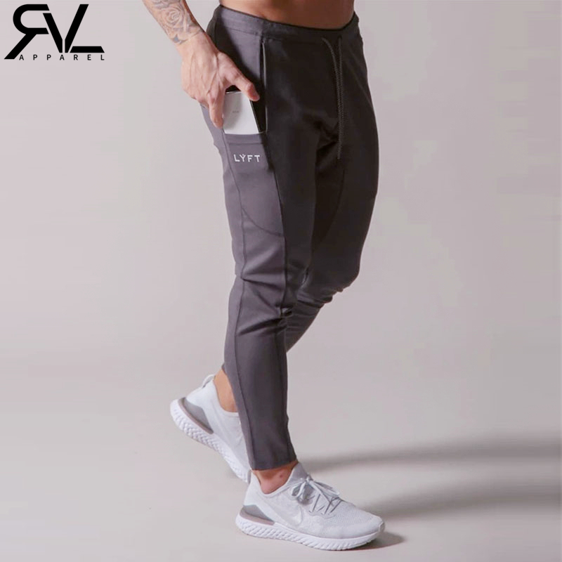 2020 LYFT Mens Sweatpants Joggers Running Sports Jogging Pants Men Trouser Tracksuit Gym Pants Fitness Bodybuilding Men Pants T200815