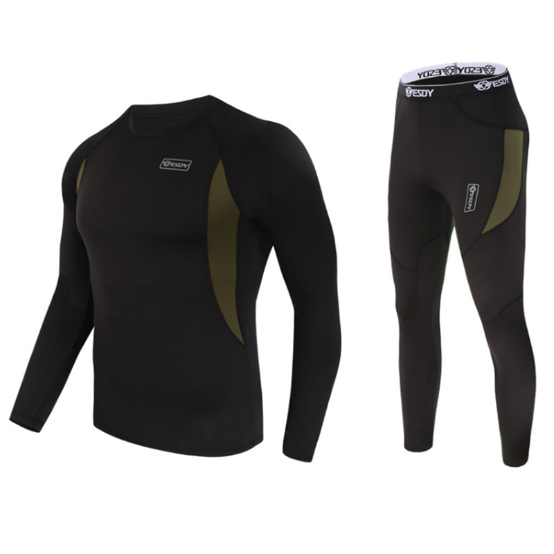 Men Winter Cycling Base Layers Quick Dry and Warm Thermal Underwear Set Men Riding/Climbing/Cycling/Skiing, Black
Men Winter Cycling Base Layers Quick Dry and Warm Thermal Underwear Set Men Riding/Climbing/Cycling/Skiing, Black
