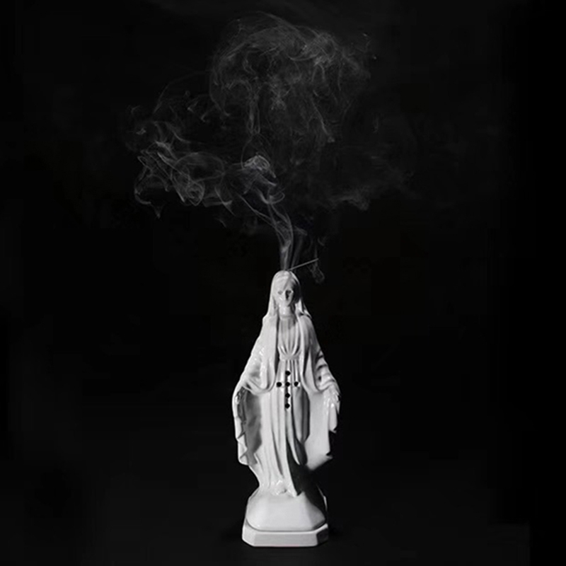 Home Furnishings Trendy 32cm WACKO MARIA INCENSE BURNER Ceramics Aromatherapy Oven Incense Seat Tabletop Decorate Limit Collection1259049