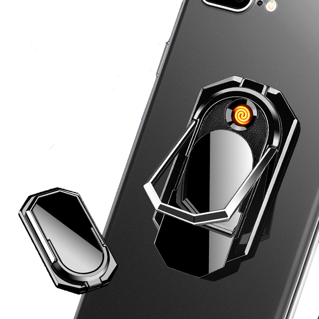OEM Upgraded Ring Mobile Phone Holder Customized USB Charging Lighter Creative Electronic USB Lighter Flameless USB Lighter Rechargeable
OEM Upgraded Ring Mobile Phone Holder Customized USB Charging Lighter Creative Electronic USB Lighter Flameless USB Lighter Rechargeable