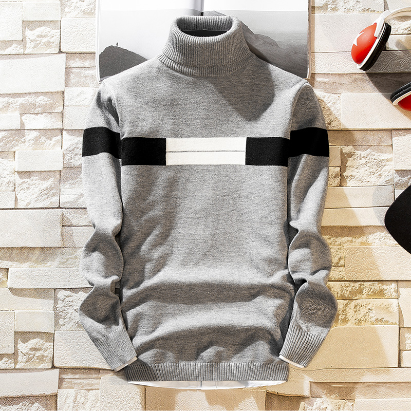 Januarysnow Autumn New Men's Turtleneck Sweaters Pullover Male Solid Color Slim Fit Turtleneck Sweater Tops Knitted Pullovers -3XL, Black
Januarysnow Autumn New Men's Turtleneck Sweaters Pullover Male Solid Color Slim Fit Turtleneck Sweater Tops Knitted Pullovers -3XL, Black