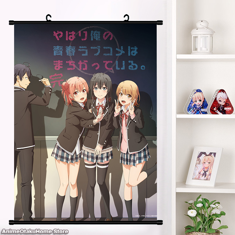 Anime Oregairu season 3 Isshiki Iroha Yuigahama Yui Yukinoshita Yukino Manga Wall Scroll Mural Poster Fashion Otaku Home Decor
Anime Oregairu season 3 Isshiki Iroha Yuigahama Yui Yukinoshita Yukino Manga Wall Scroll Mural Poster Fashion Otaku Home Decor