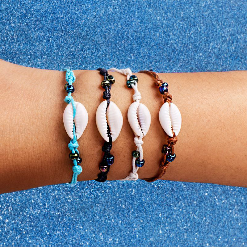 Natural Shell Beads Bracelet For Women Handmade 4 Color Adjustable Size Rope Bracelets Summer Beach Friendship Jewely Pulseras
Natural Shell Beads Bracelet For Women Handmade 4 Color Adjustable Size Rope Bracelets Summer Beach Friendship Jewely Pulseras