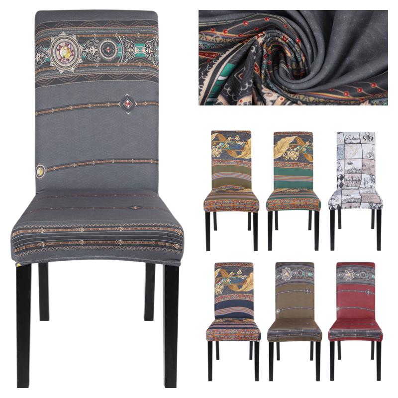 Spandex Elastic Printing Dining Chair Slipcover Modern Removable Anti-dirty Kitchen Seat Case Stretch Chair Cover
Spandex Elastic Printing Dining Chair Slipcover Modern Removable Anti-dirty Kitchen Seat Case Stretch Chair Cover