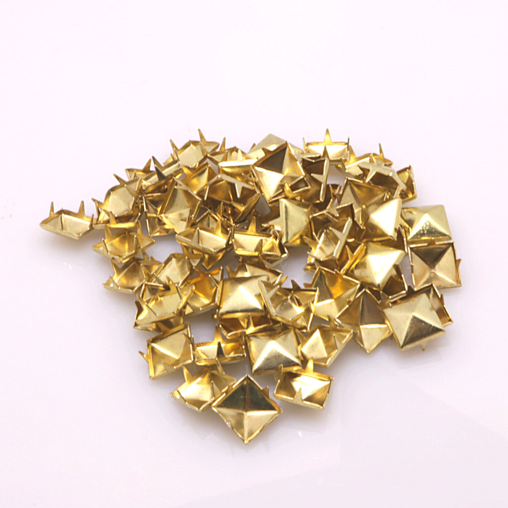 all kinds of highgrade alloy type diy clothing luggage shoes materials hardware accessories hollow rivet square nail jewelry accessories