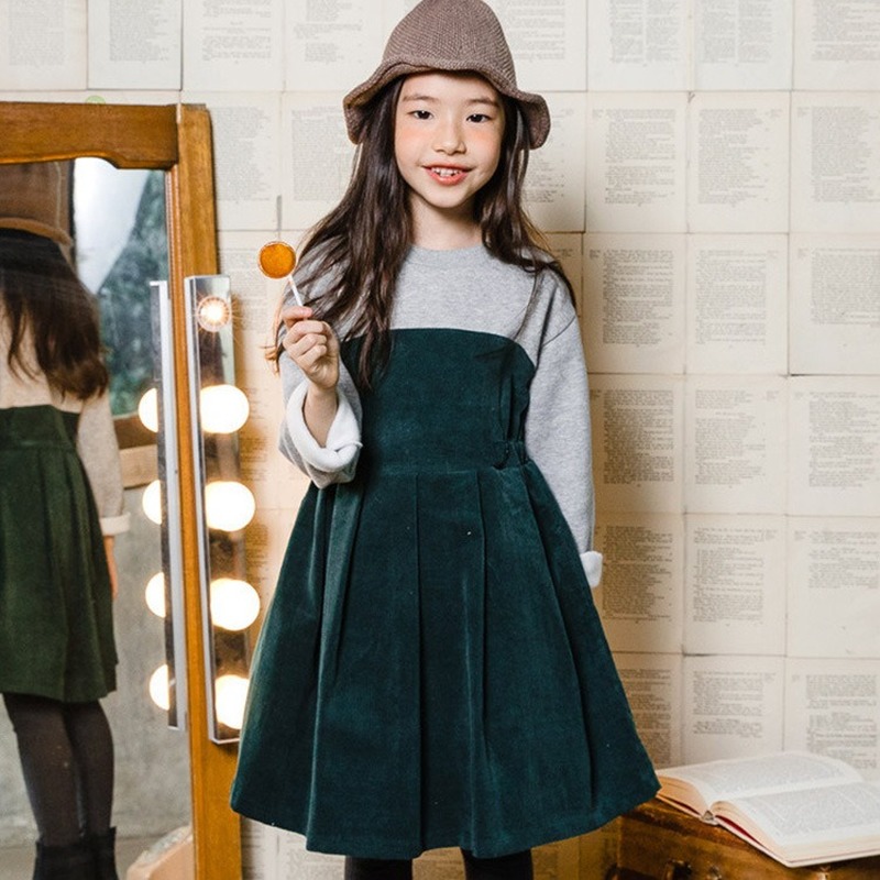 2020 New Kids Dresses for Girls Autumn and Winter Elastic Corduroy Children Princess Dress Toddler Velvet Dress Thicken
2020 New Kids Dresses for Girls Autumn and Winter Elastic Corduroy Children Princess Dress Toddler Velvet Dress Thicken