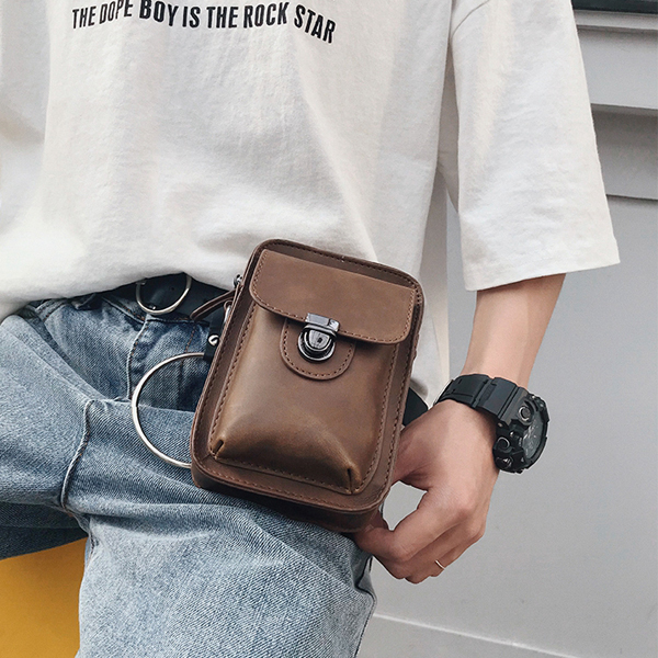 Hot Selling Mens PU Leather Waist Fanny Bags Chest Shoulder Bag Crossbody Satchel Pack for Outdoor, As show
Hot Selling Mens PU Leather Waist Fanny Bags Chest Shoulder Bag Crossbody Satchel Pack for Outdoor, As show