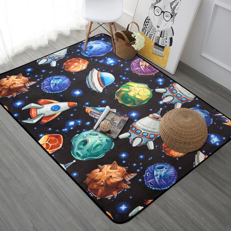 Cartoon Planet Exploration Universe Carpet Mat S Soft Thickened Large Round Conical Living Room Bedroom Mat Non-slip 
Cartoon Planet Exploration Universe Carpet Mat S Soft Thickened Large Round Conical Living Room Bedroom Mat Non-slip