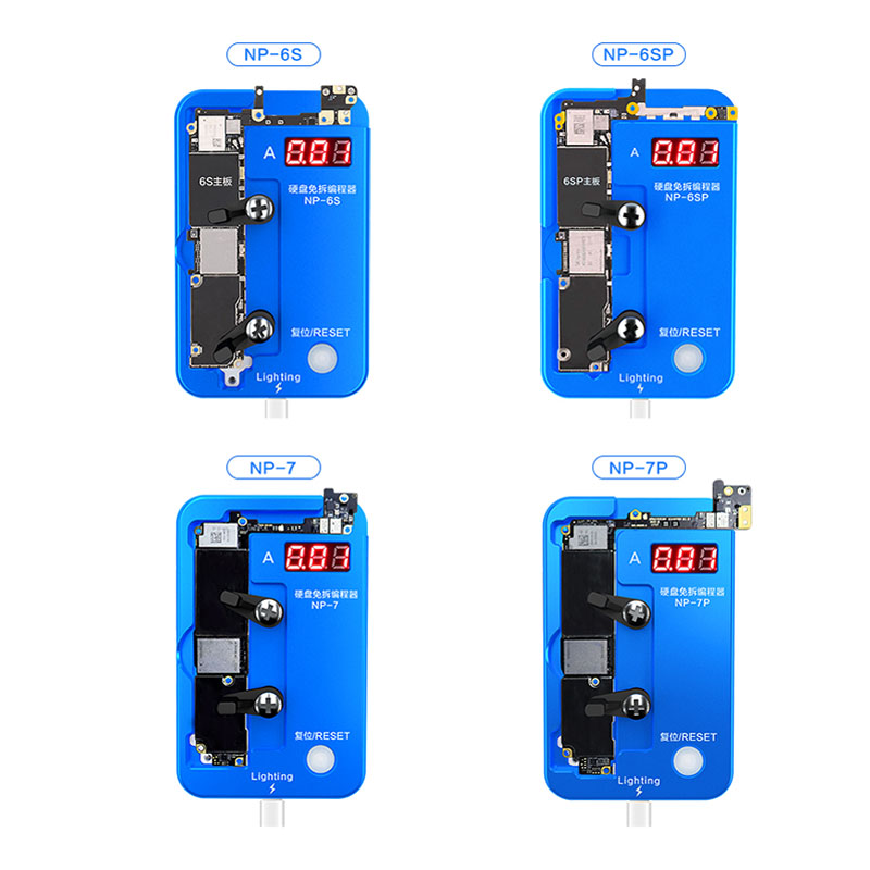 JC NAND Non-removal Programmer for 6S/6SP/7G/7P/8G/8P/X/XR/XS/XS MAX HD Read/Write/Edit and SYSCFG Data Formatting
JC NAND Non-removal Programmer for 6S/6SP/7G/7P/8G/8P/X/XR/XS/XS MAX HD Read/Write/Edit and SYSCFG Data Formatting