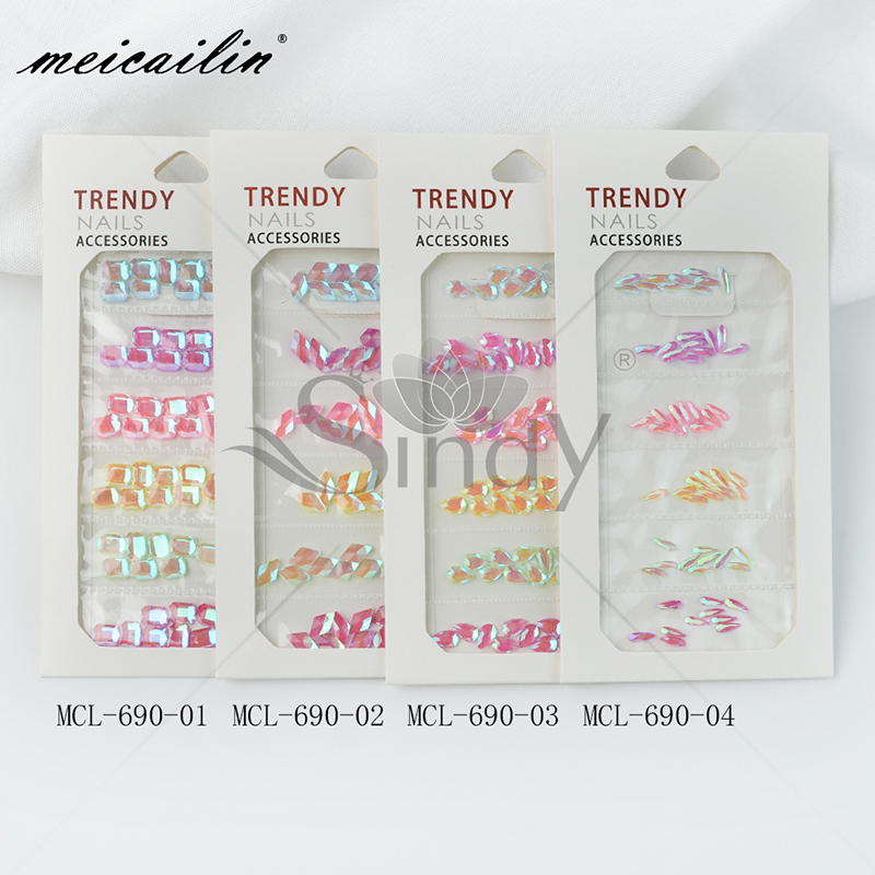 60Pcs/Pack Mix Nail Art Rhinestones Flat Shaped Diamond Teardrop Rectangle Glass Colorful Crystal Stones For 3D Nails Decoration
60Pcs/Pack Mix Nail Art Rhinestones Flat Shaped Diamond Teardrop Rectangle Glass Colorful Crystal Stones For 3D Nails Decoration