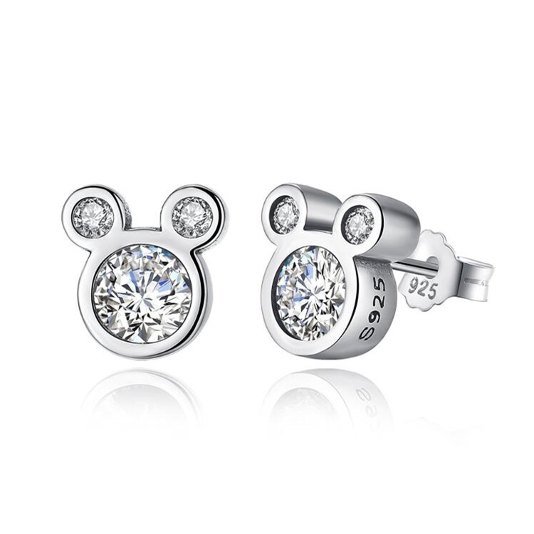 2021 Christmas fancy cartoon mouse earrings animal stud earrings for kids fashion cubic zircon women earring
2021 Christmas fancy cartoon mouse earrings animal stud earrings for kids fashion cubic zircon women earring