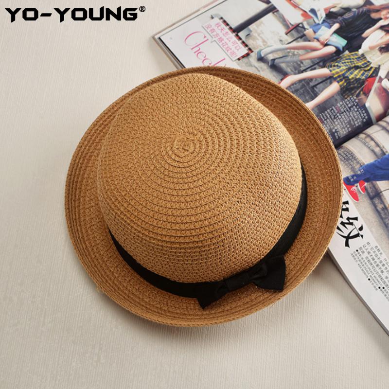 Yo-Young Summer Women Shade Sun Hats Beach Hat Casual Summer Ladies Hat Brim Bowknot Straw 56-58 cm
Yo-Young Summer Women Shade Sun Hats Beach Hat Casual Summer Ladies Hat Brim Bowknot Straw 56-58 cm
