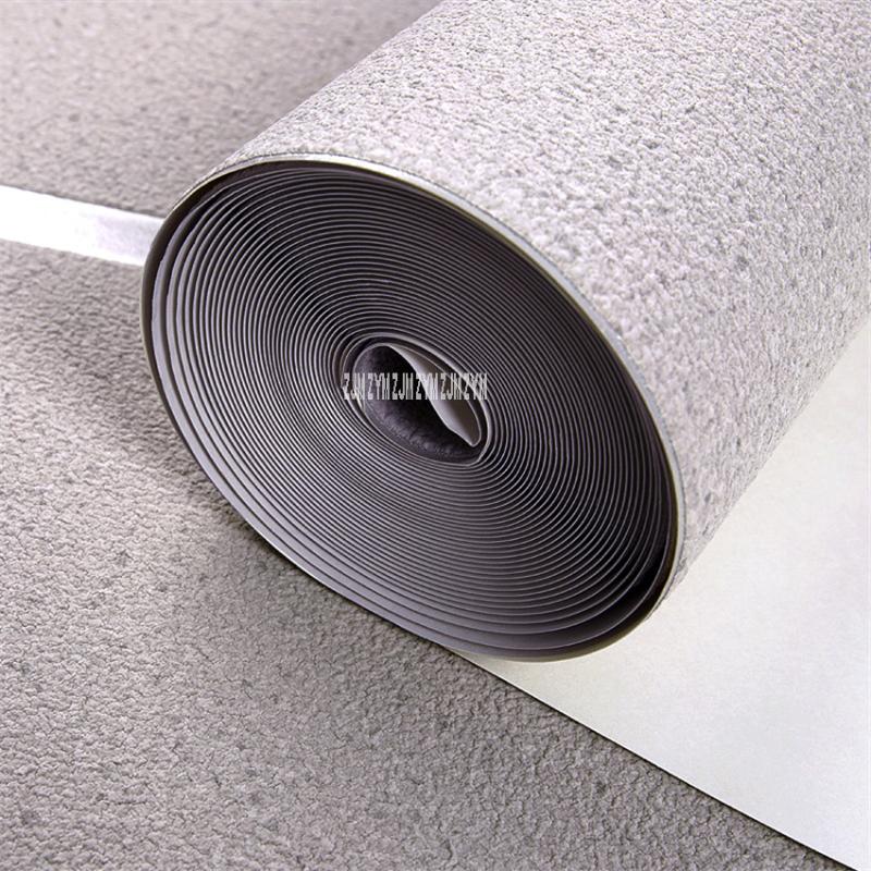 Modern Concise Deer Velvet Non Woven Wallpaper Horizontal Stripe Video Wallpaper Bedroom Suede Fabric TV Background