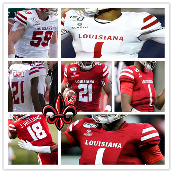 2021 College Louisiana Ragin' Cajuns Football Jerseys Ferrod Gardner Dontae Fleming Asjlin Washington Lorenzo McCaskill Jamal Bell Custom, Men red
2021 College Louisiana Ragin' Cajuns Football Jerseys Ferrod Gardner Dontae Fleming Asjlin Washington Lorenzo McCaskill Jamal Bell Custom, Men red