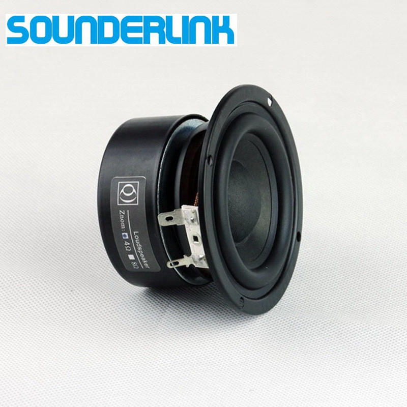 2 PCS LOT Sounderlink audio labs 3'' 25W HiFi subwoofer woofer bass speaker driver 3 inch 30W Full range
2 PCS LOT Sounderlink audio labs 3'' 25W HiFi subwoofer woofer bass speaker driver 3 inch 30W Full range