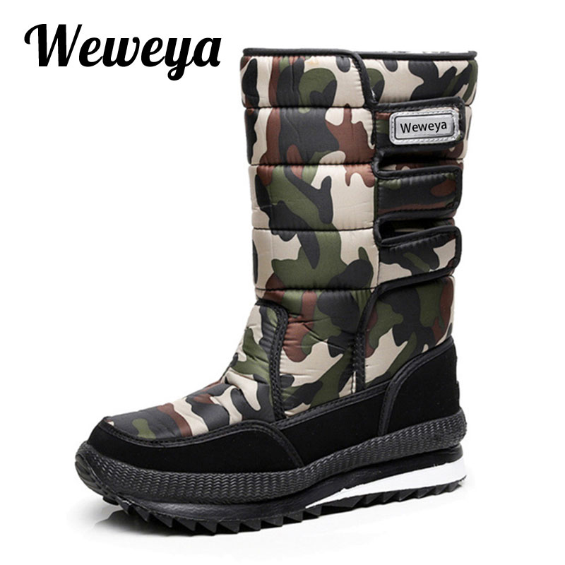 Weweya Men Winter Boots Shoes Solid Black Man Boy Snow Boots Size 36 To Big Plus 47 Brand Warm Male Boot Fur Shoes Men Botas, Camouflage gray
Weweya Men Winter Boots Shoes Solid Black Man Boy Snow Boots Size 36 To Big Plus 47 Brand Warm Male Boot Fur Shoes Men Botas, Camouflage gray