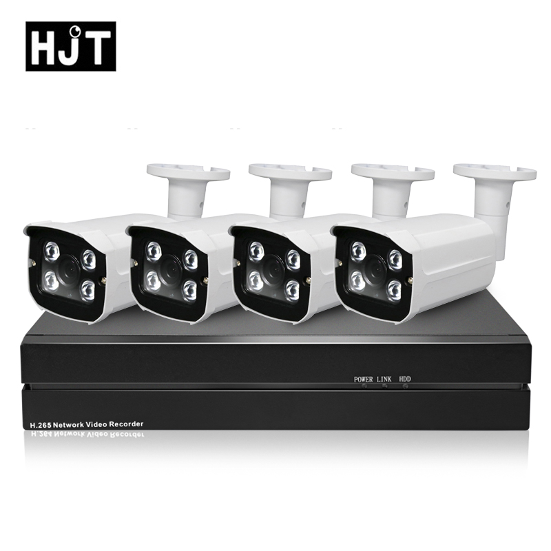 HJT H.265 IP Camera 2.0MP POE 48V 4CH Surveillance Kit IP Camera 8CH NVR CCTV Set Outdoor Onrif 2.1 P6Spro
HJT H.265 IP Camera 2.0MP POE 48V 4CH Surveillance Kit IP Camera 8CH NVR CCTV Set Outdoor Onrif 2.1 P6Spro