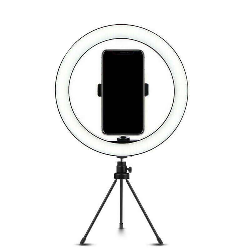 10 inch LED Ring Light with Tripod Stand Kit for Camera Phone Selfie Video Live Stream Mobile Phone Fill Light
10 inch LED Ring Light with Tripod Stand Kit for Camera Phone Selfie Video Live Stream Mobile Phone Fill Light