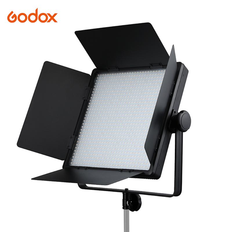 Godox LED1000Bi II LED Video Light Dimmable 3300-5600K 70W CRI96 TLCI98 LCD Remote Control Barn Doors White Diffusion Filter
Godox LED1000Bi II LED Video Light Dimmable 3300-5600K 70W CRI96 TLCI98 LCD Remote Control Barn Doors White Diffusion Filter