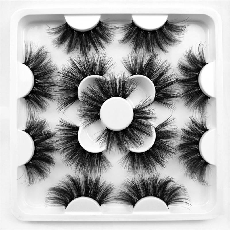 7 Pairs 25mm Dramatic 8D Mink False Eyelashes Long Wispies Soft Fluffy Mink Lashes Extension Volume Fake Eyelash Makeup
7 Pairs 25mm Dramatic 8D Mink False Eyelashes Long Wispies Soft Fluffy Mink Lashes Extension Volume Fake Eyelash Makeup