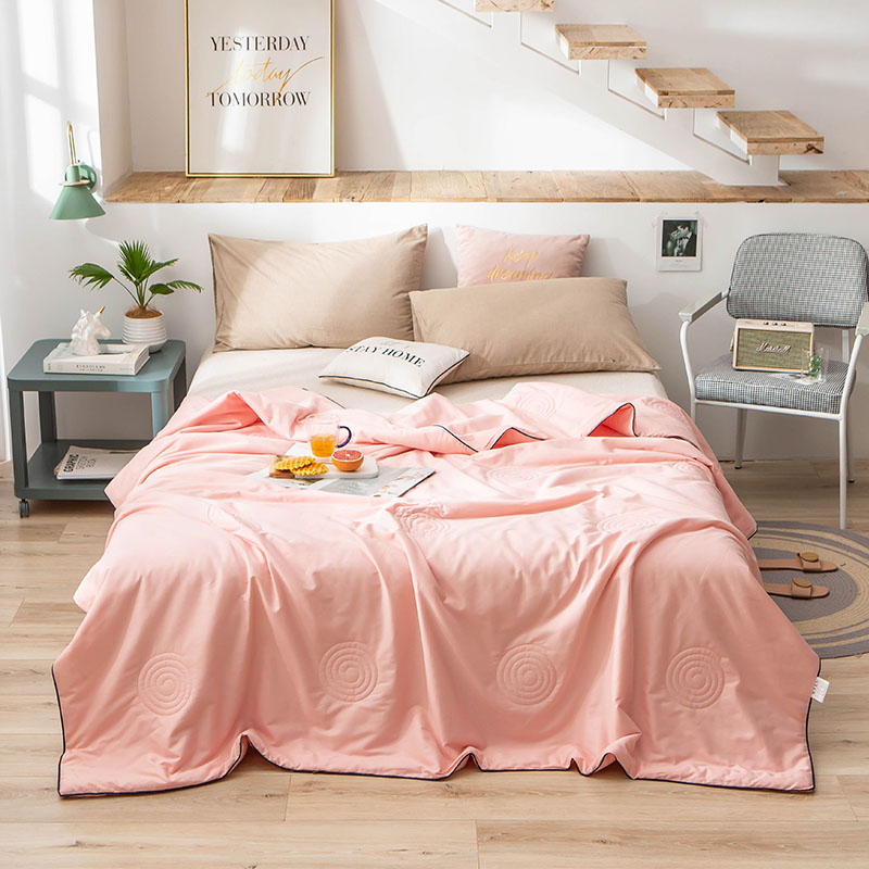 Summer Washed Cotton Air-conditioning Quilt Soft Breathable Bed Cover Blanket Thin Solid Color Adult Children Bed Cover, Model 2
Summer Washed Cotton Air-conditioning Quilt Soft Breathable Bed Cover Blanket Thin Solid Color Adult Children Bed Cover, Model 2