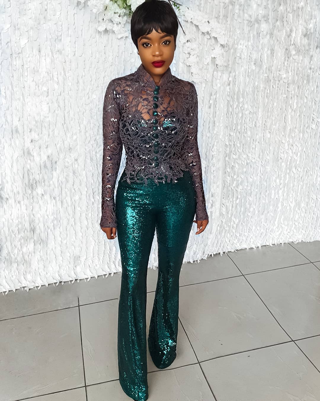 arabic aso ebi sparkly sexy lace evening dresses long sleeves jumpsuits prom dresses sequined formal party second reception gowns