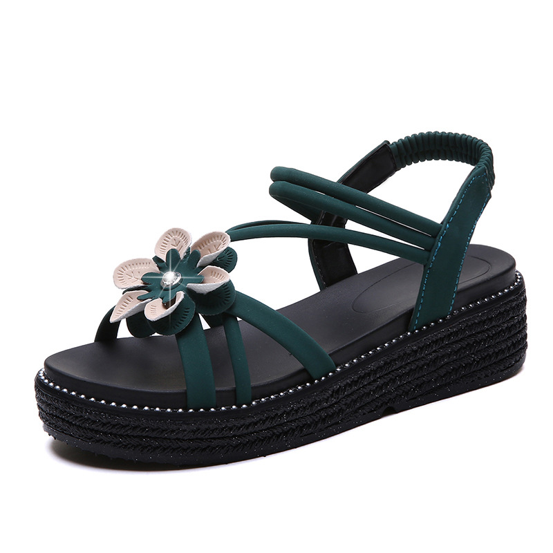 2020 Fashion Women's Sandals Wedges Heels Fine with And Flowers Fashion Rome Shoes Platform Sandals Elastic Band PU Gladiator, Beige
2020 Fashion Women's Sandals Wedges Heels Fine with And Flowers Fashion Rome Shoes Platform Sandals Elastic Band PU Gladiator, Beige