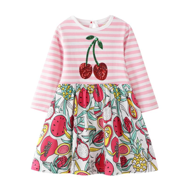Girls New Dress Spring And Autumn Baby Girls Clothing Cherry Pattern Long Sleeve Party Dresses Princess Dress Plaid Dress#g30, Pink
Girls New Dress Spring And Autumn Baby Girls Clothing Cherry Pattern Long Sleeve Party Dresses Princess Dress Plaid Dress#g30, Pink