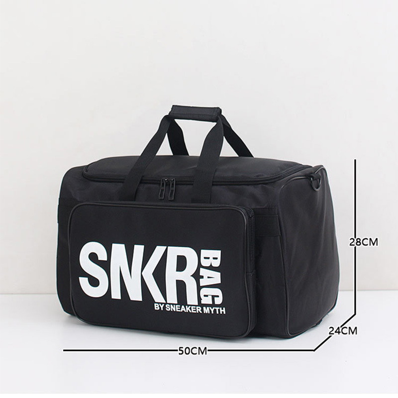 Men Women Gym Bag For Sneaker Shoes Compartment Packing Organizer Waterproof Nylon Sport Travle Duffel Bags Wholesale LJ200921
