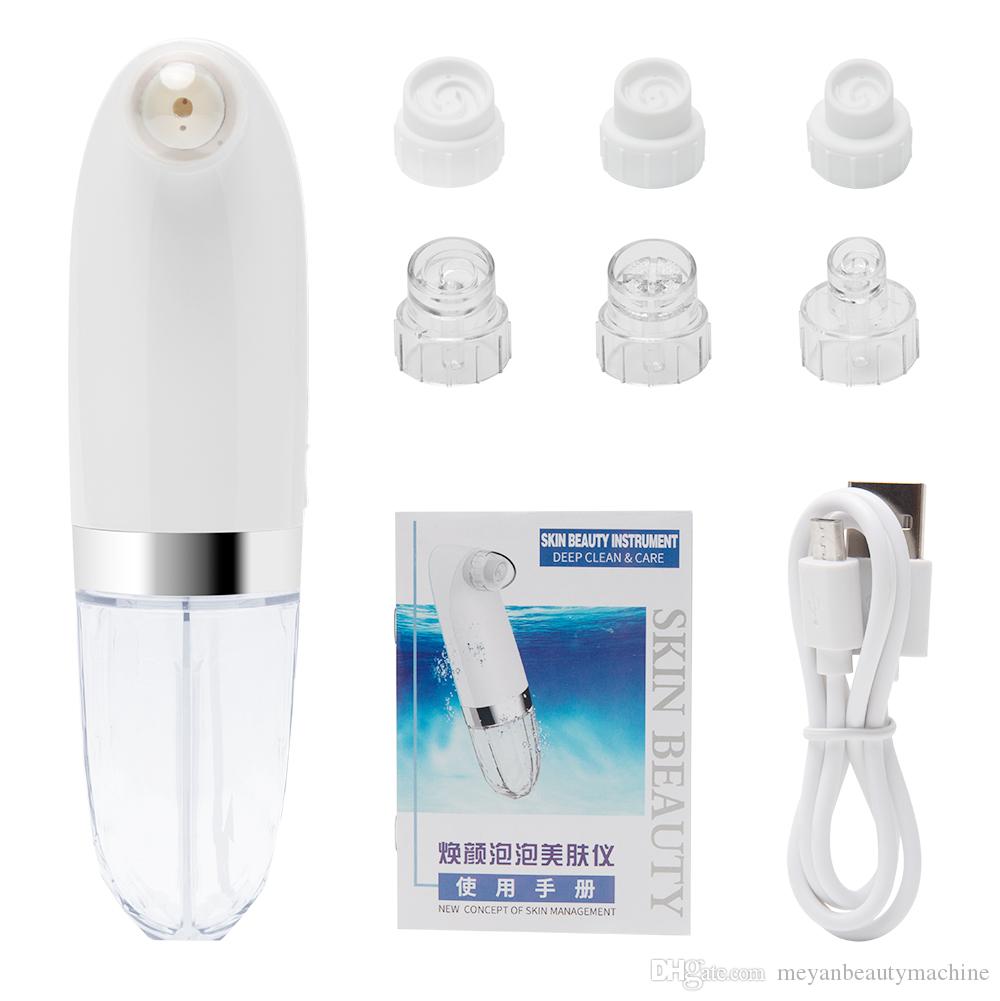 Household Small Bubble Pore Cleaner With Water Cycle Cleaning Acne Pimple Removal Vacuum Suction Face Beauty Care Tool Skin Care