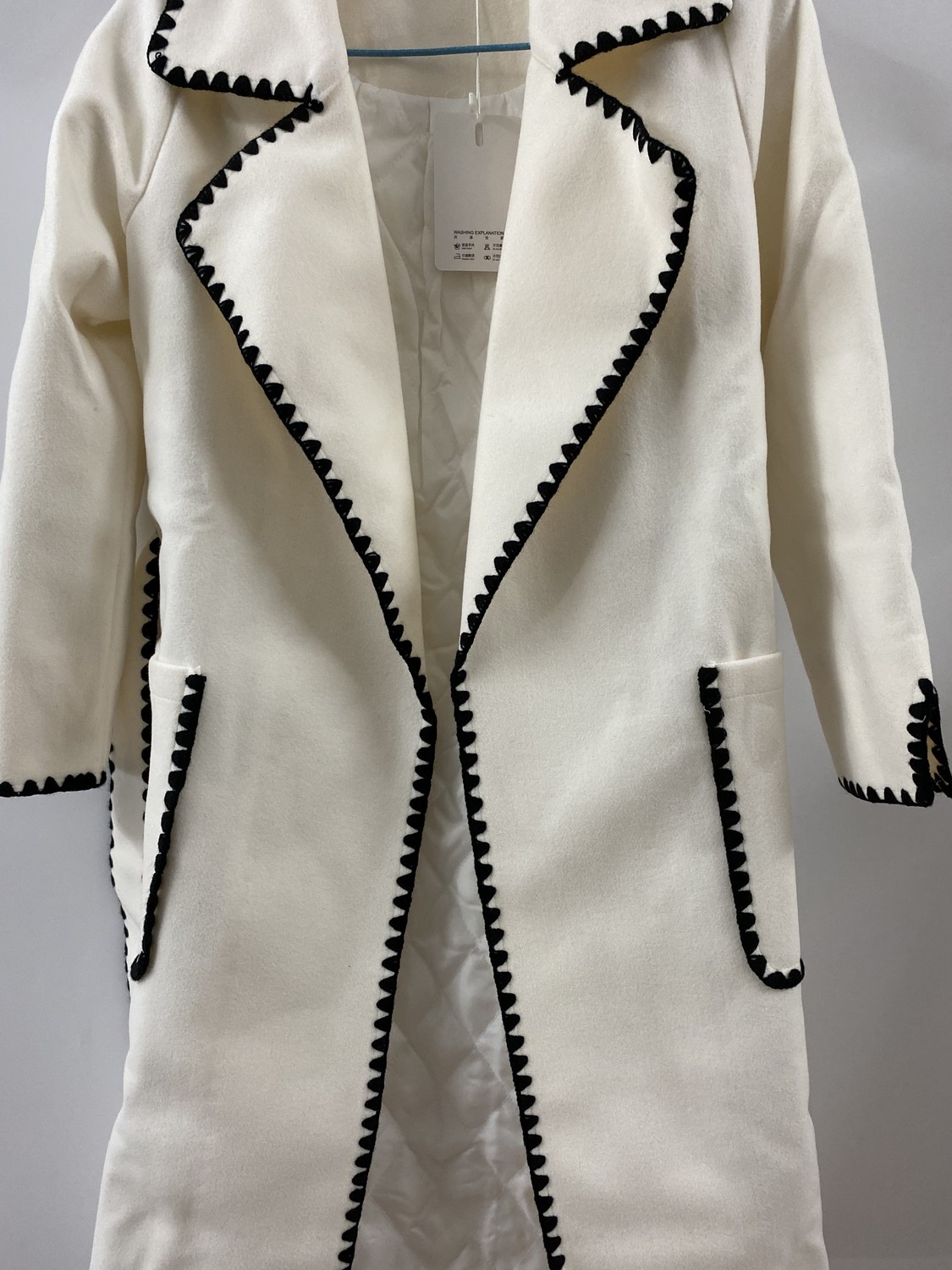 2020 Autumn And Winter New Casual Fashion Women Jacket Loose Plus Long Sleeves Lapel Trench Double-breasted Decoration Coat T200828