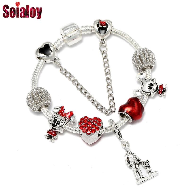Seialoy Anime Theme Cartoon Anime Animal Beaded Red Heart Charm Bracelets For Boys Girls Original Children Bracelet Gifts
Seialoy Anime Theme Cartoon Anime Animal Beaded Red Heart Charm Bracelets For Boys Girls Original Children Bracelet Gifts