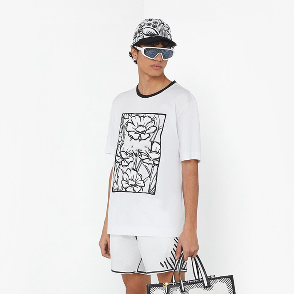 Roma Joshua Vides cotton T-shirt Men Designer T shirt women Tshirt Italy brand clothing High Version streetwear T-shirt 100% cotton Tops, White;black
Roma Joshua Vides cotton T-shirt Men Designer T shirt women Tshirt Italy brand clothing High Version streetwear T-shirt 100% cotton Tops, White;black